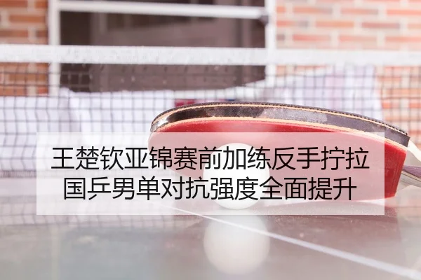 王楚钦亚锦赛前加练反手拧拉 国乒男单对抗强度全面提升